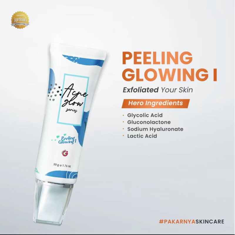 GLAFIDSYA PEELING GLOWING 1 ACNE GLOW