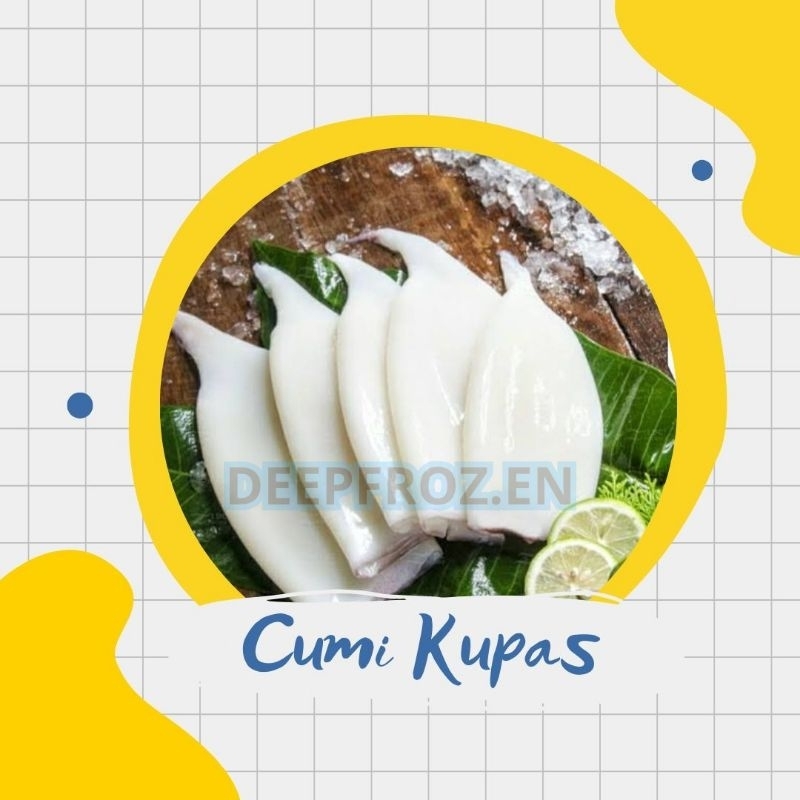 

Cumi Kupas Impor | Cumi Tube Premium | Cumi Frozen 1KG