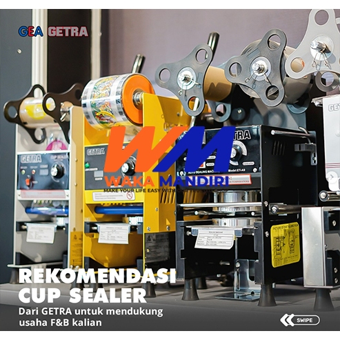 Getra ET-D8S Manual Cup Sealer with Counter ET-D8SM