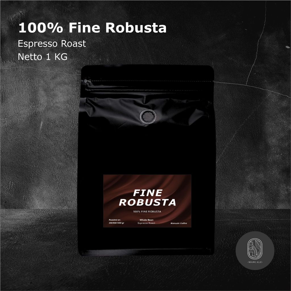 

Manuale Coffee Biji Kopi 1Kg Fine Robusta