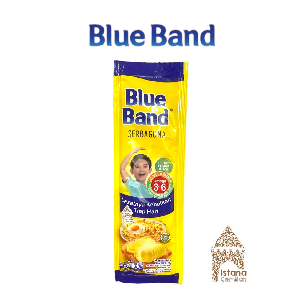 

Blue Band Serbaguna Margarin Krim Sachet 20 Gram