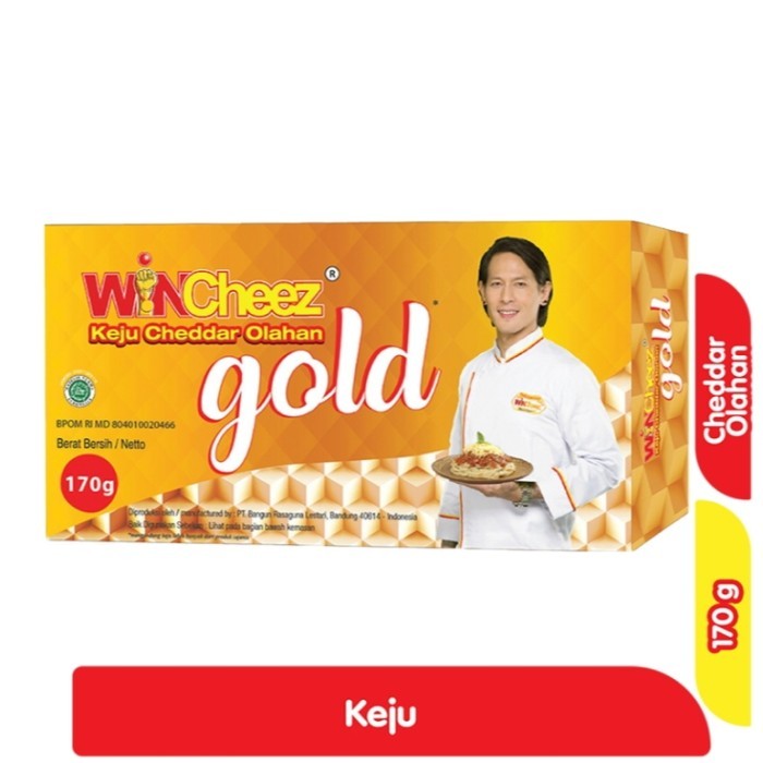 

Keju Wincheez Gold kemasan 170gram