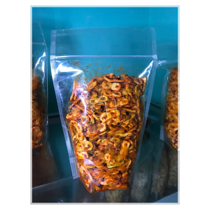 

Kerupuk angka 8 pedas Seblak kering viral pedas daun jeruk 500gr