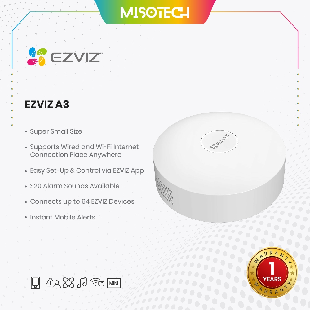 Ezviz CS-A3-A0-W A3 Home Gateway