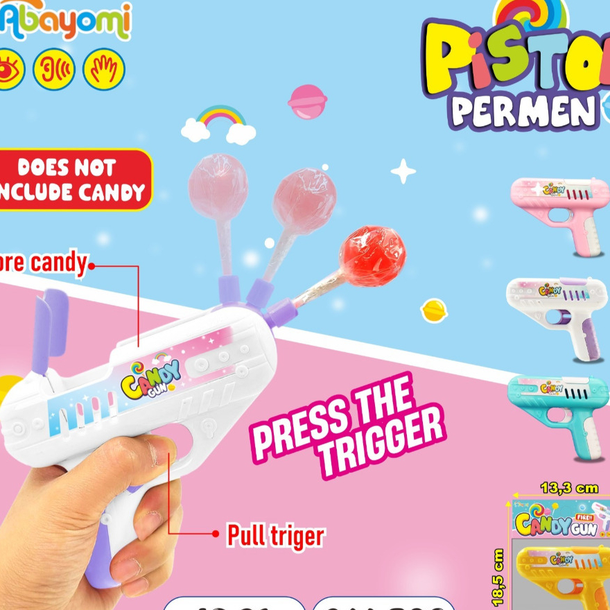 PROMO Mainan PERMEN PISTOL Mainan Baru Kotak Penyimpanan Permen