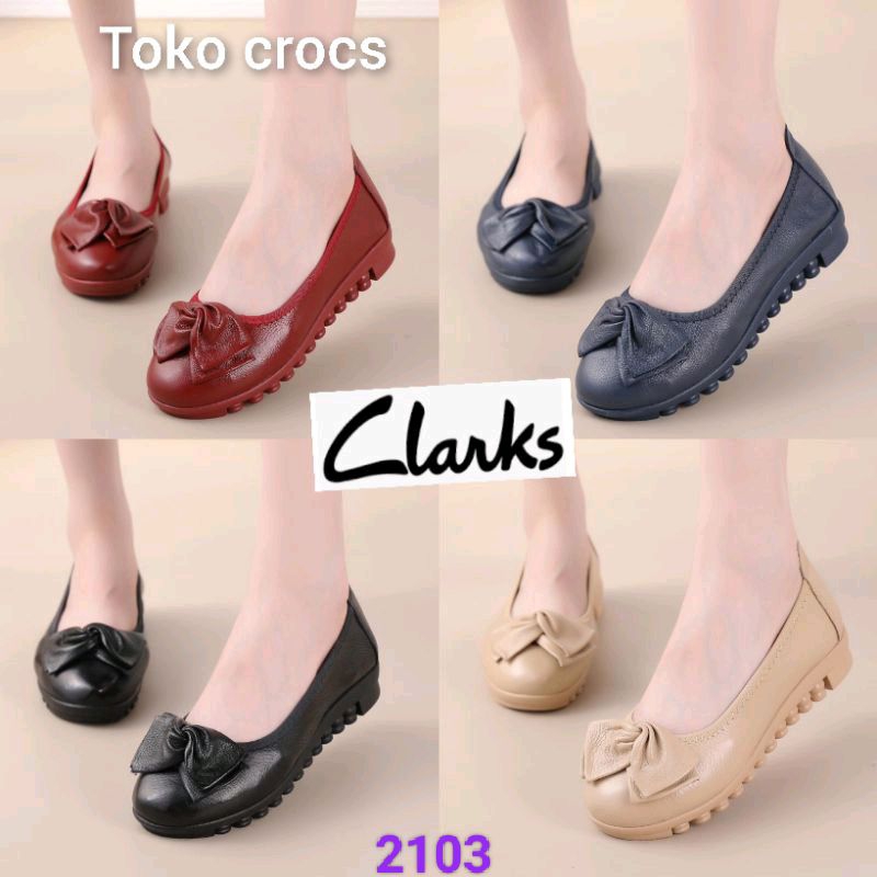 SEPATU CLARKS 2103 / SEPATU KULIT WANITA CLARK