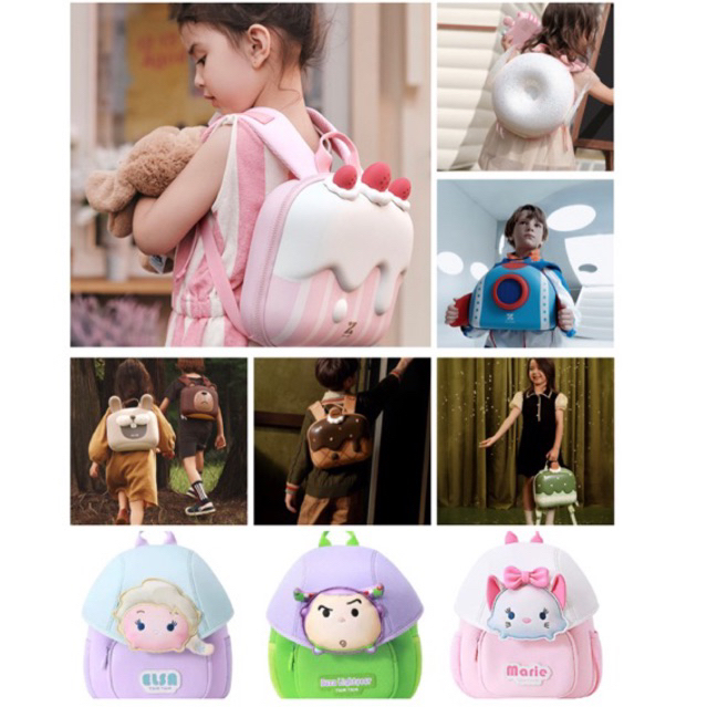 tas ransel zoyzoii tas ransel anak/ tas zoyzoii/ tas sekolah anak/ tas ransel anak/ tas disney/ elsa