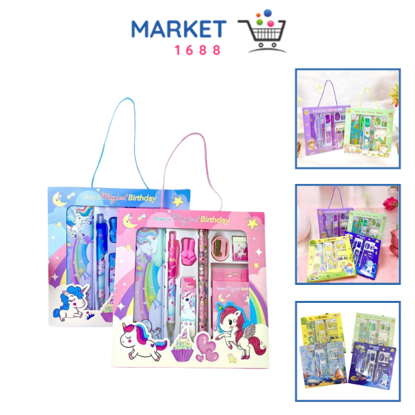 

Market1688 Alat Tulis Set 9 In1 Stationery Karakter Lucu Set Perlengkapan Alat Tulis Sekolah Anak-Anak Murah Lengkap Souvenir Ulang Tahun Anak Alat Tulis 9 IN 1 Free Tempat Pensil Kaleng