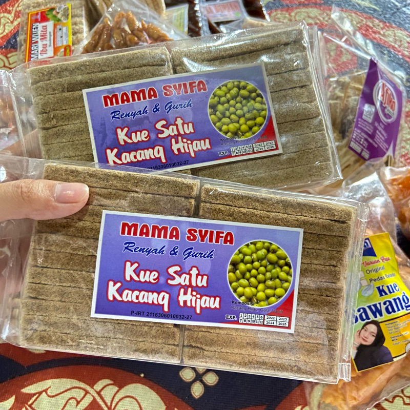 

kue satu kacang hijau