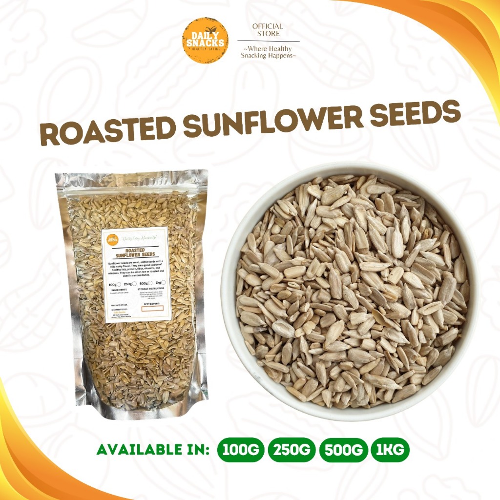 

Daily Snacks Roasted Sunflower Seeds Biji Bunga Matahari Panggang