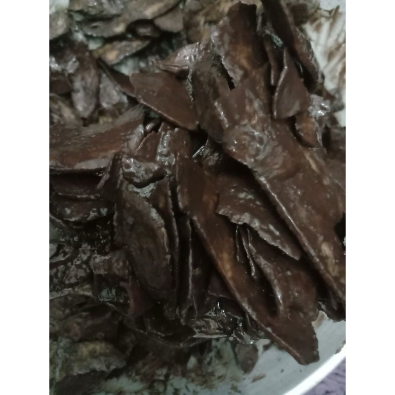 

kripik pisang coklat lumer