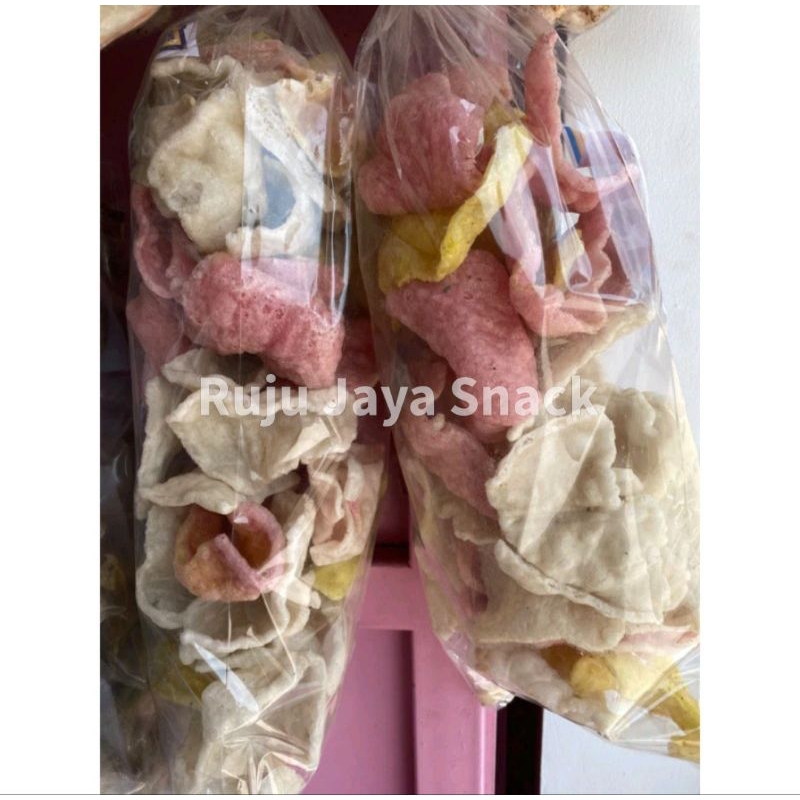 

(COD) 4PCS KERUPUK GORENG PASIR / KERUPUK MELARAT KHAS CIREBON