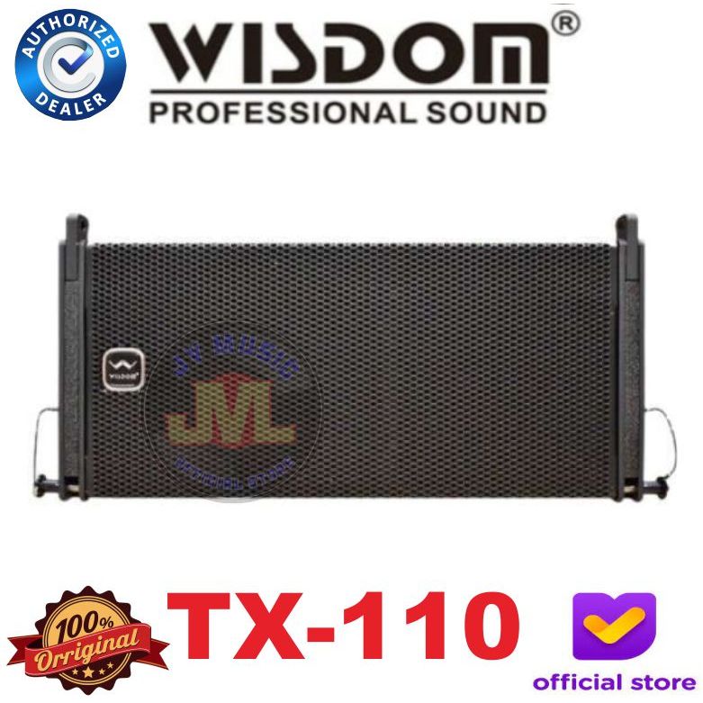 Wisdom TX110 Speaker Line Array Pasif Original Wisdom TX-110 10 Inch