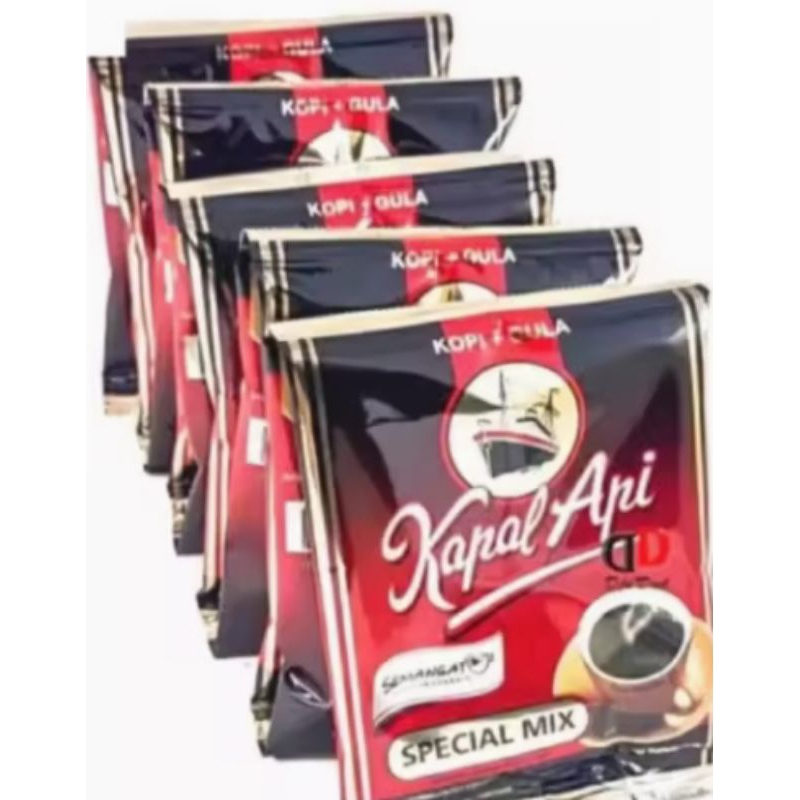 

Kopi kapal api spesial mix/Paket RP 12500 isi 5 sachet