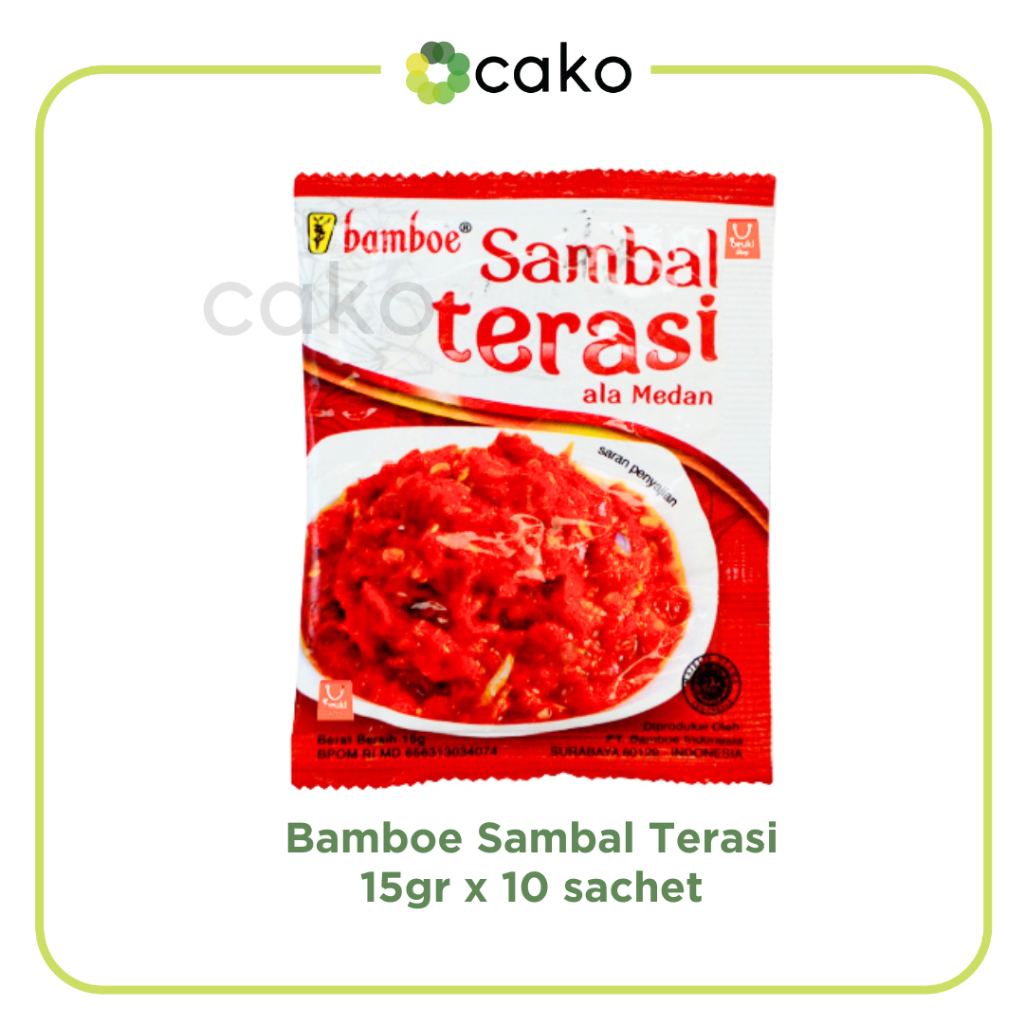 

Bamboe Sambal Terasi 15gr (10 Sachet )