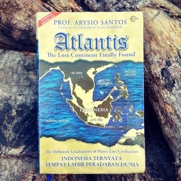 BUKU ATLANTIS THE LOST CONTINENT FINALLY FOUND (HARD COVER) INTERNATIONAL BESTSELLER -ORIGINAL