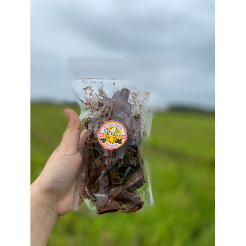 

Kripik pisang coklat lumer 100gram