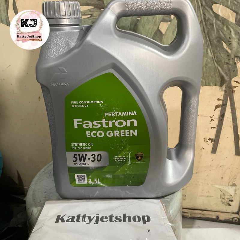 oli fastron eco green 5w30 5w 30 3.5liter 3.5 liter