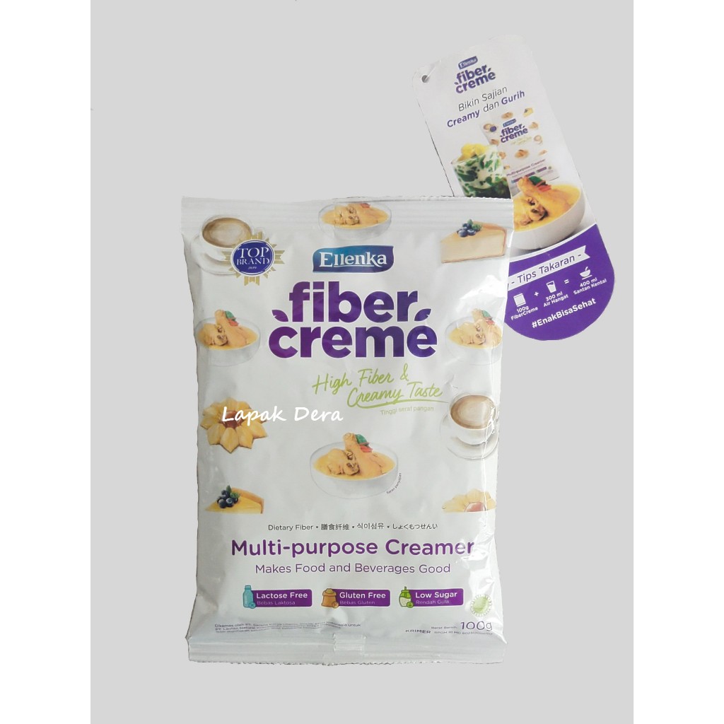 

FIBER CREME Elenka Sachet 100gr