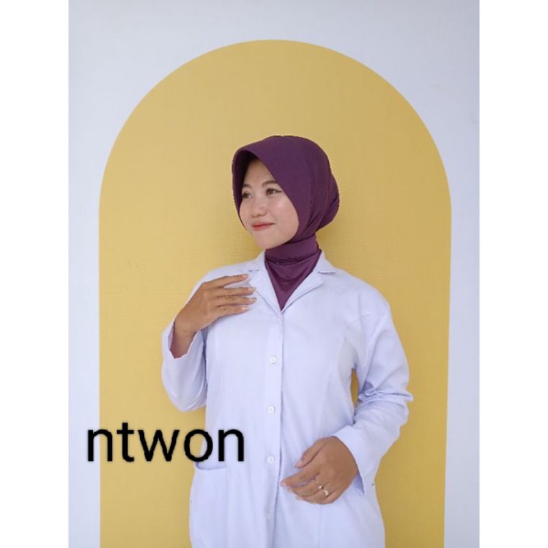 JILBAB UNGU TUA / UNGU TERONG PREMIUM