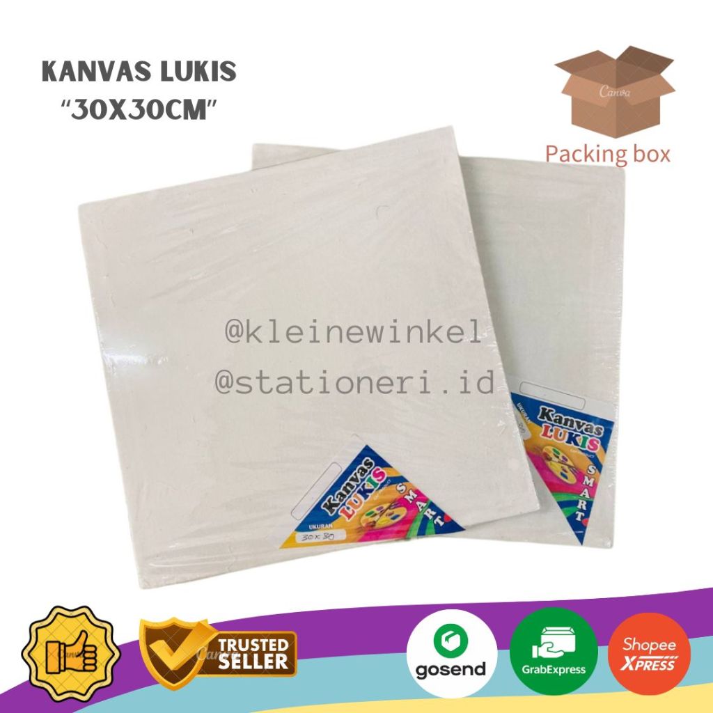 

KANVAS LUKIS 30x30cm