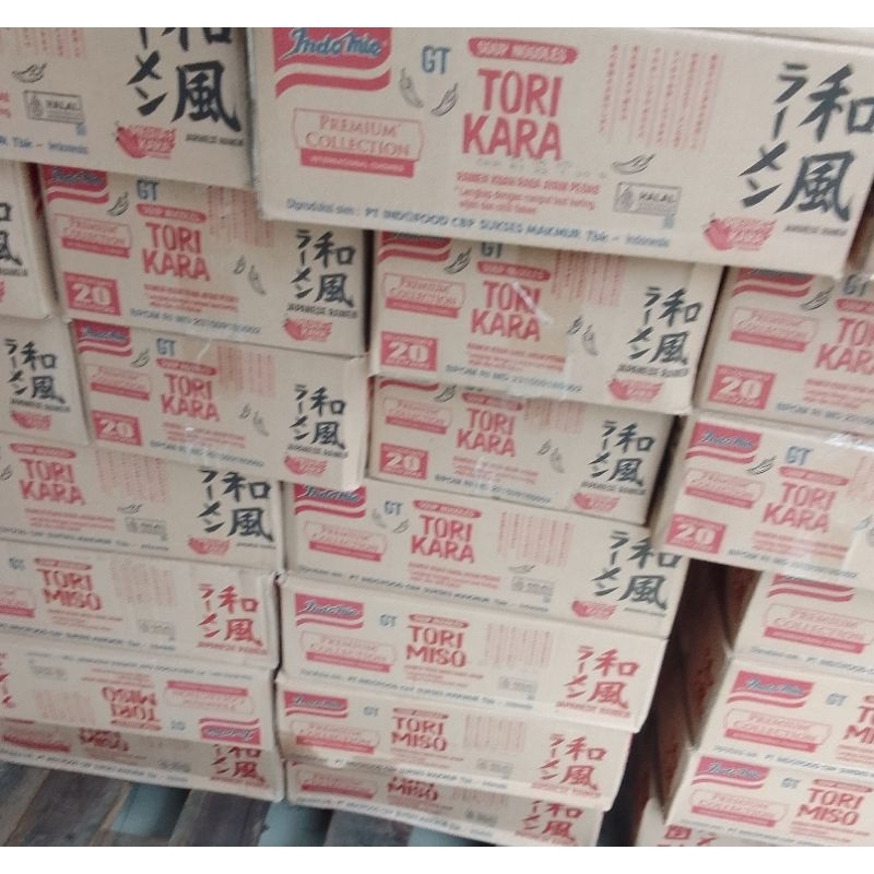 

Indomie ramen torikara 20pcs / dus