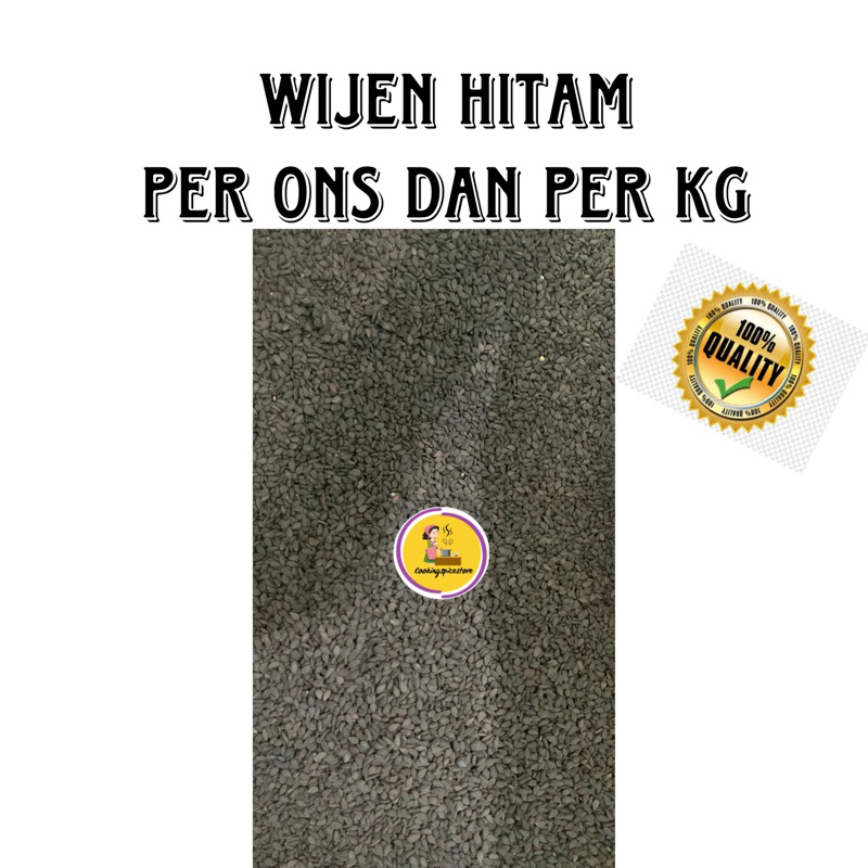 

Biji wijen hitam Super good quality Harga PERGR
