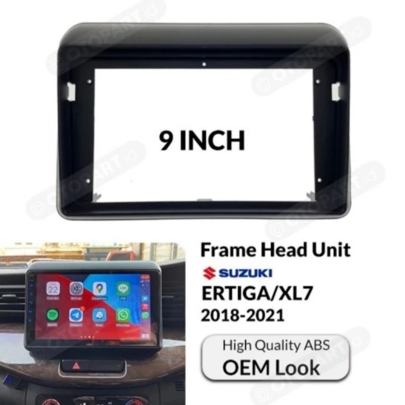 FRAME 9 INCH ERTIGA BARU 2018 - UP FRAME ANDROID SUZUKI ERTIGA 9 INCH