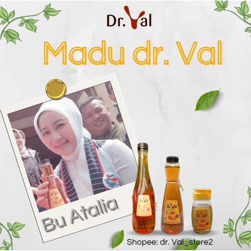 

DISKON 30% Madu Murni Randu Dr. Val 125gr 100% madu murni pure honey