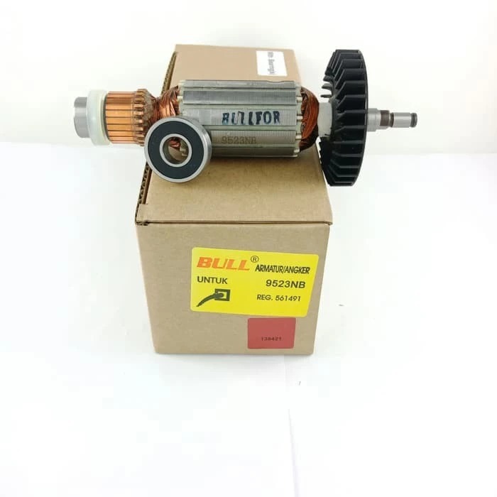 BULL Armature Gerinda Makita Angker Gurinda Rotor Gerinda 9523NB 9523 NB BULL
