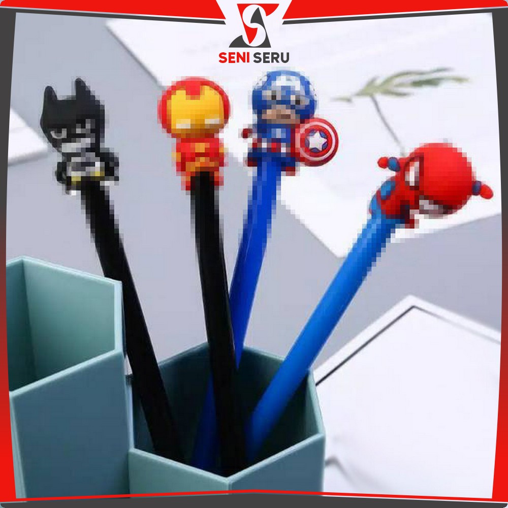 

Pen Hero Alat Tulis Stationary / Pena Hero / Pulpen Gel Karakter Hero Lucu Seni Seru A12