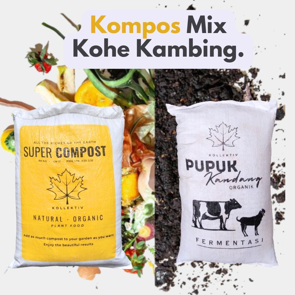 Pupuk Kompos Mix Kohe Kambing