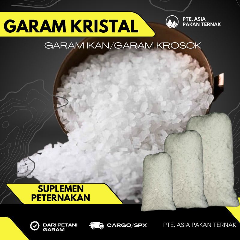 

Garam KROSOK/KASAR/KRISTAL/GARAM IKAN