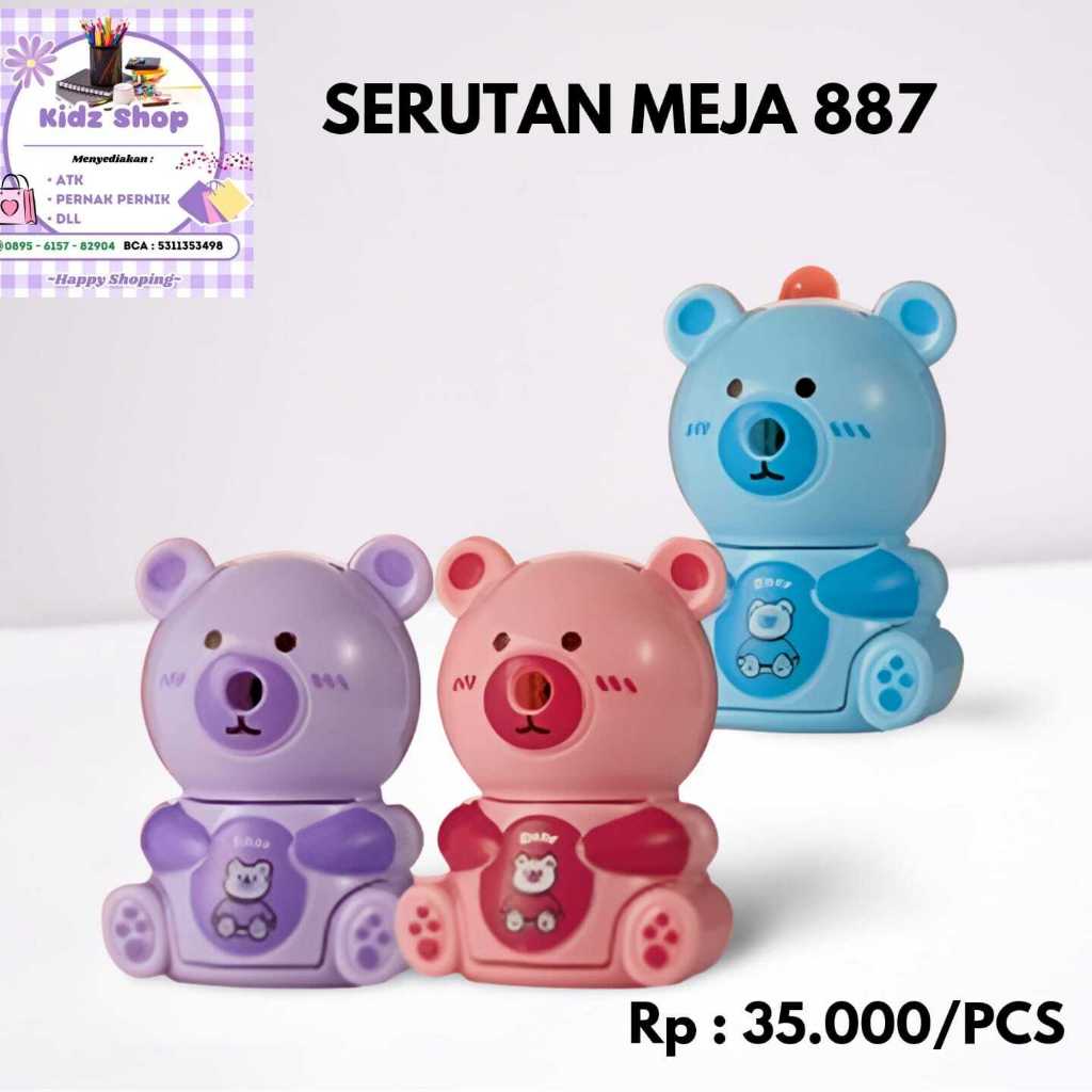 

serutan meja 887 lucu karakter