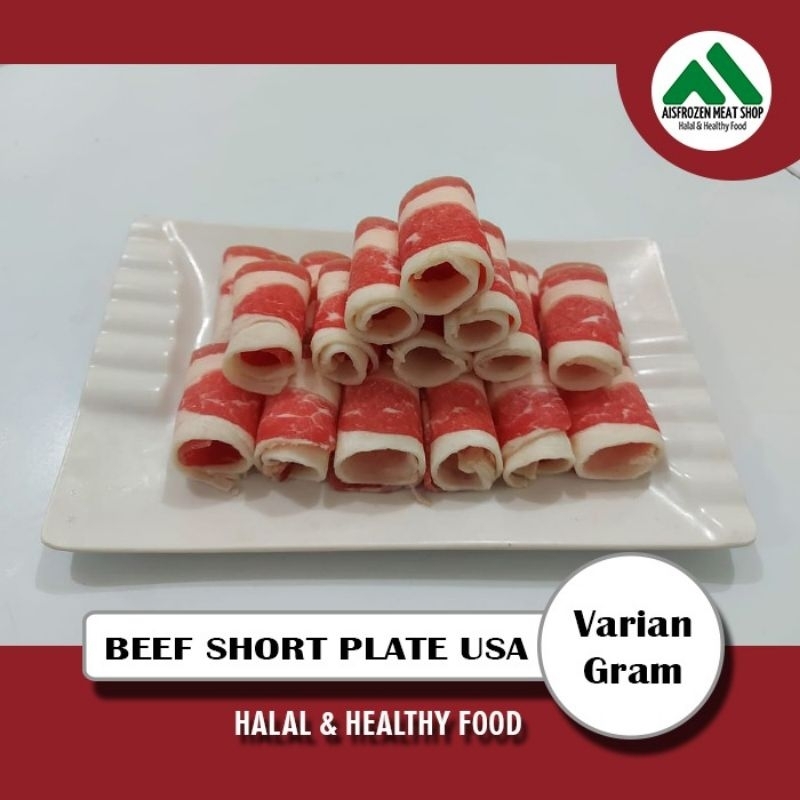 

Daging Slice Short Plate / Beef Slice Short plate 500gram