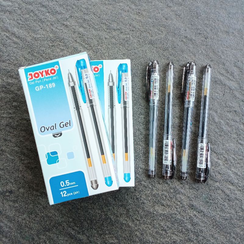 

Pulpen Gel Pen Joyko GP-189 Oval Gel ( 12 Pcs ) [ Original ]