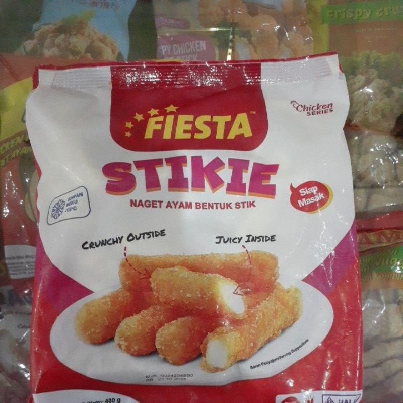 

Fiesta Chiken Nugget Stiki 400gr