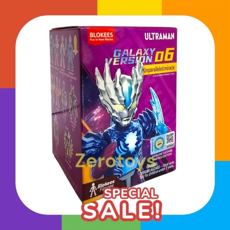 Figure Blind Box Blokees Ultraman Vol 6  Saga Ultimate Original 100%