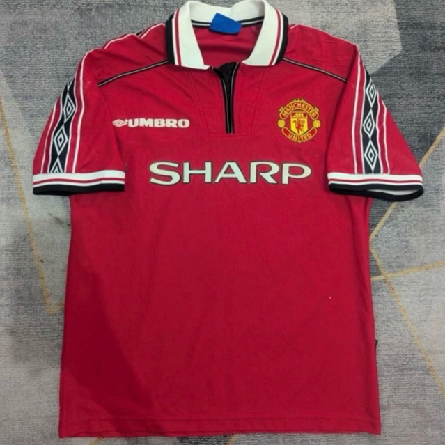 Jersey Manchester United Home 1998 treble original