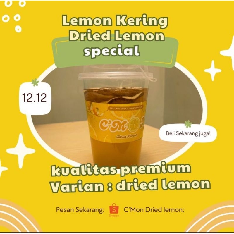

dried lemon siap seduh