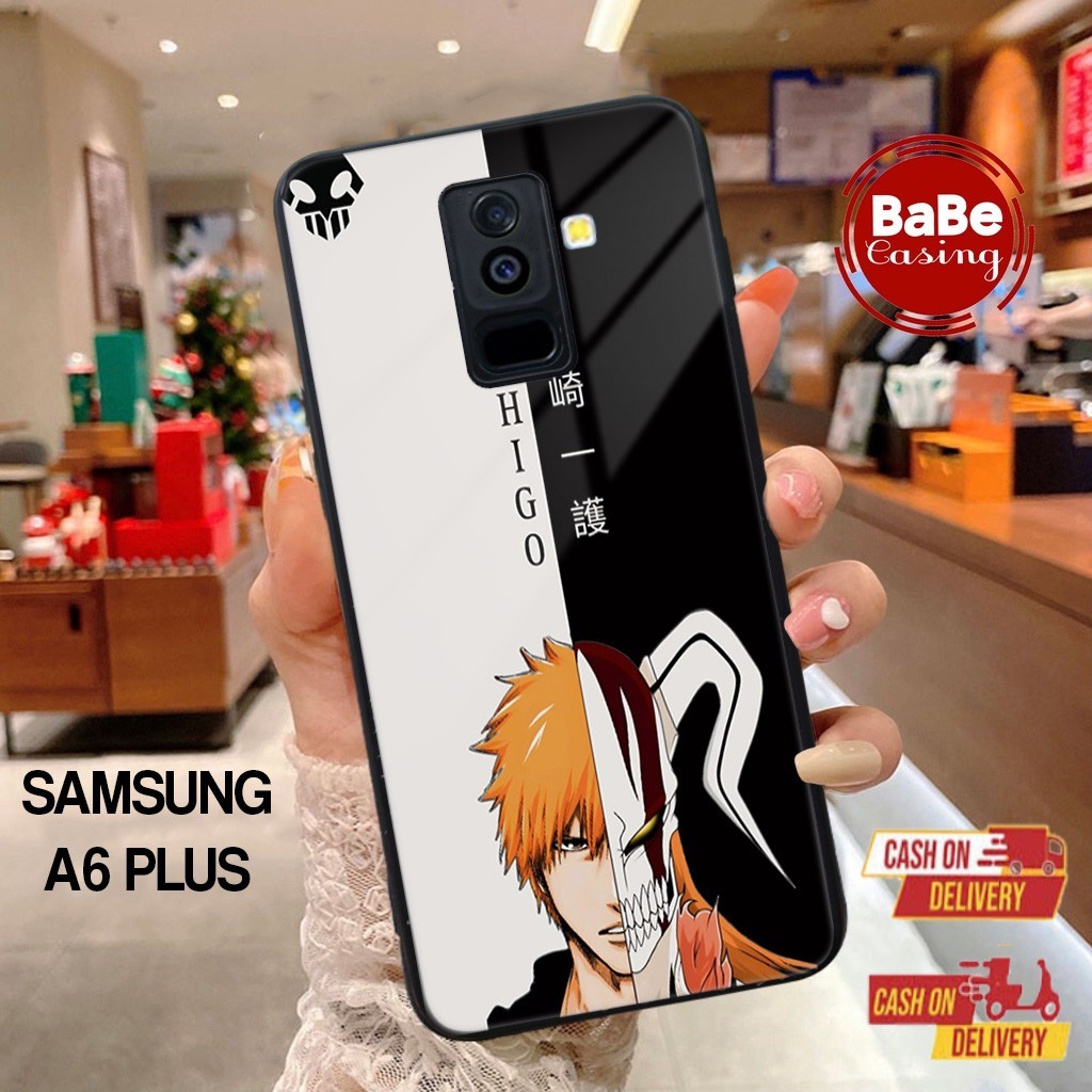 Babe Case Samsung A6 Plus Casing Samsung A6 Plus [ BLEACH ] Case Glossy Casing Hardcase Softcase