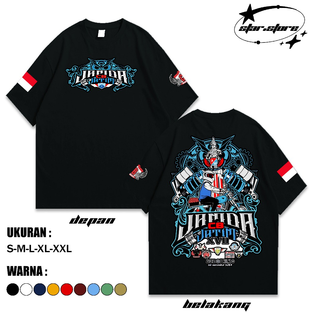 Kaos JAMDA CB JATIM XVII Terlaris