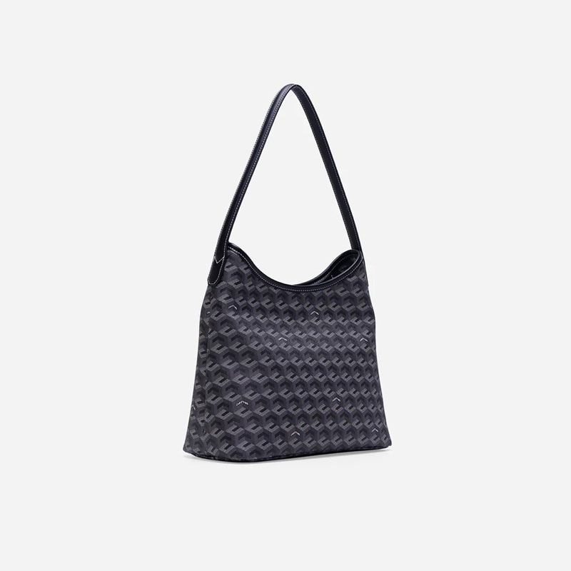 Christy Ng ALESSO MEDIUM HOBO BAG black