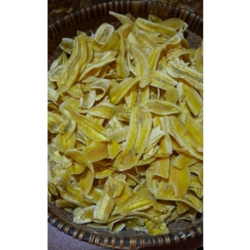 

Keripik pisang kepok Asin gurih 1000Gram