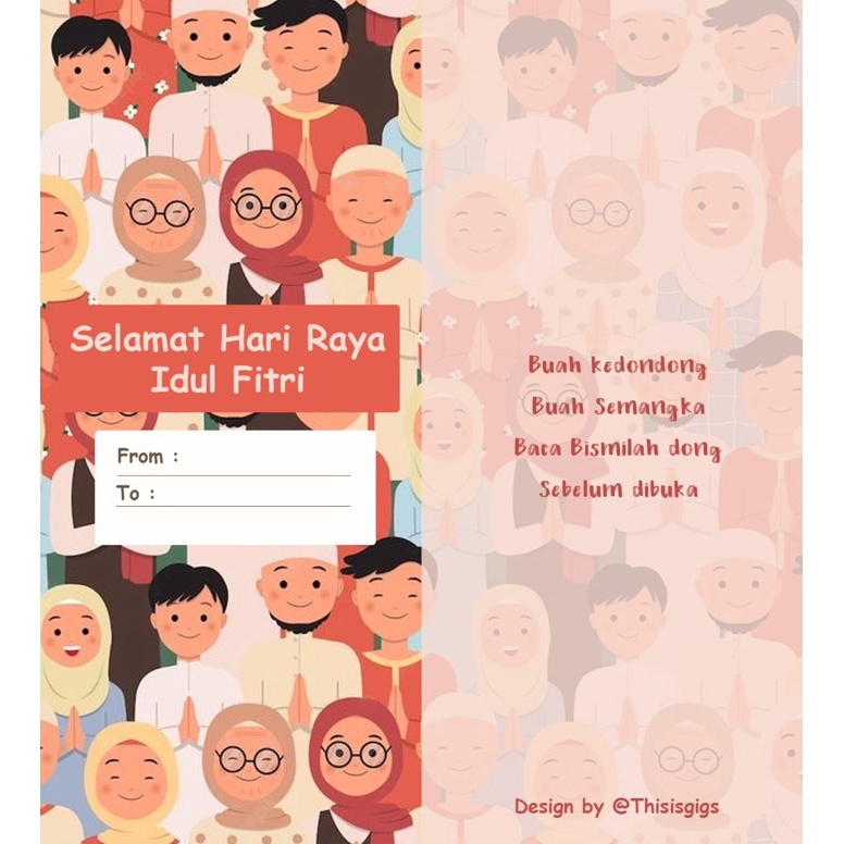 

KODE F32V Premium Amplop Lebaran