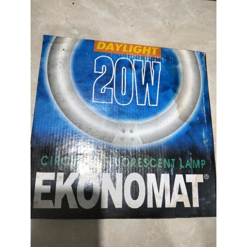 Lampu TL Ekonomat 20 W dapat 2 pc