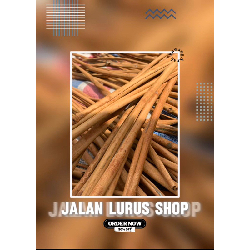 

KAYU MANIS CUTTING 100% KWALITAS SUPER