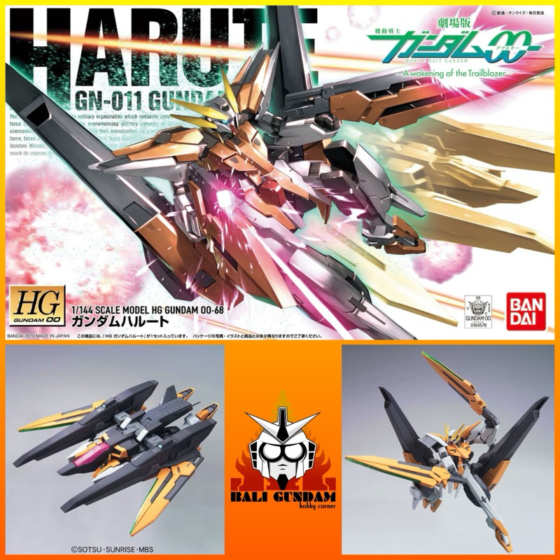 HG 1/144 GN-011 GUNDAM HARUTE Bali Gundam Hobby Corner Bandai Original