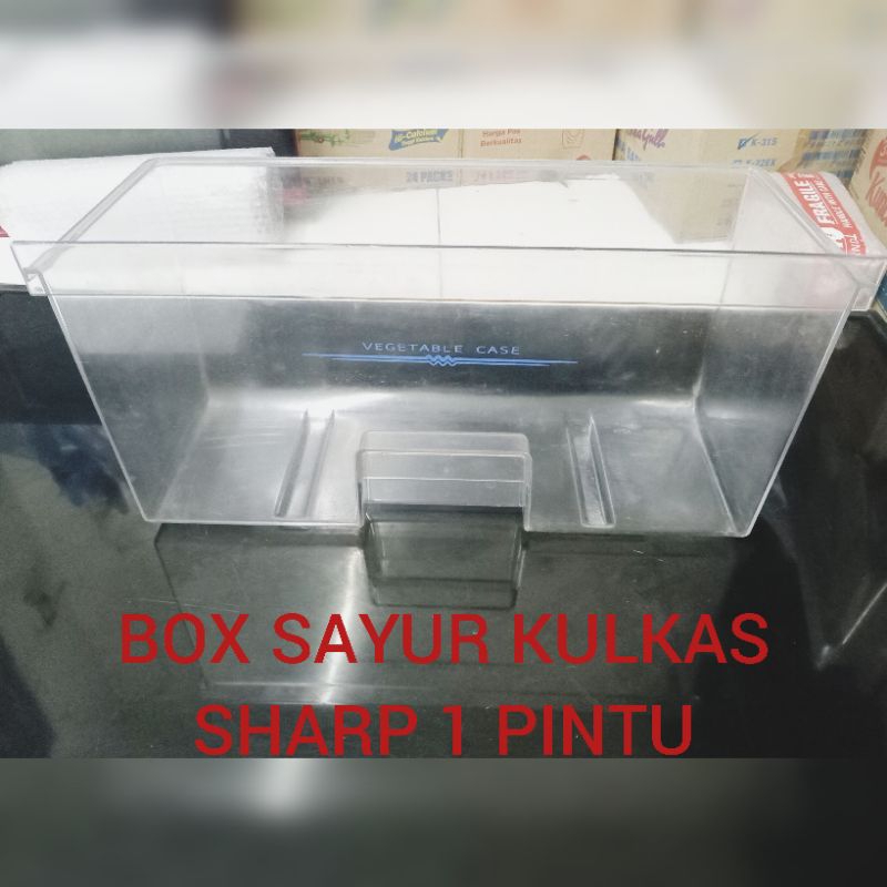 BOX SAYUR KULKAS SHARP 1 PINTU.SECOND ORI