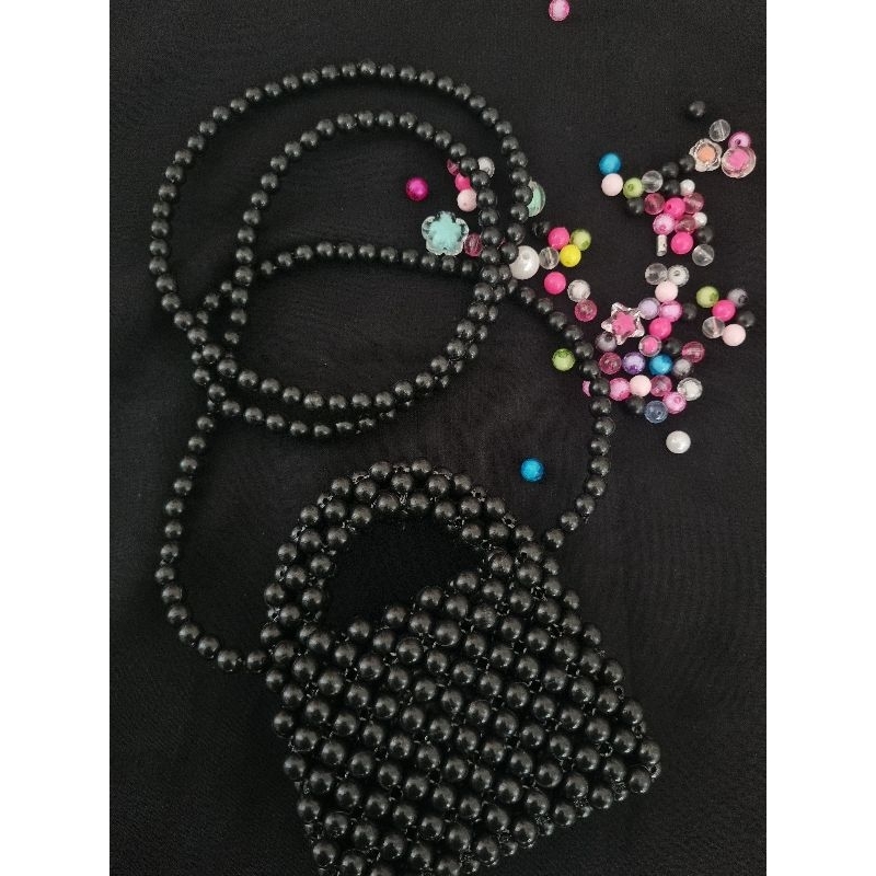 (Ready) tas mutiara..tas lucu..tas cute..tas manik manik..tas wanita..tas mini..tas slempang